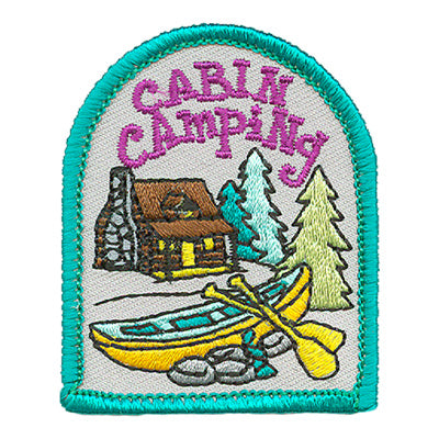 12 Pieces-Cabin Camping Patch-Free shipping