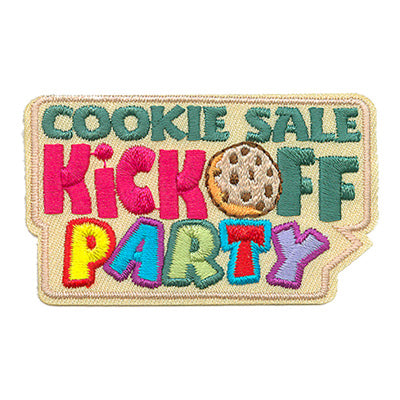 12 Pieces-Cookie Sale Kick Off Patch-Free shipping