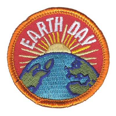 12 Pieces-Earth Day Patch-Free shipping