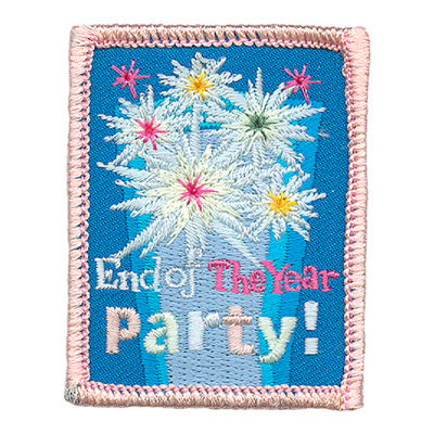 12 Pieces-End Of The Year Party Patch-Free shipping