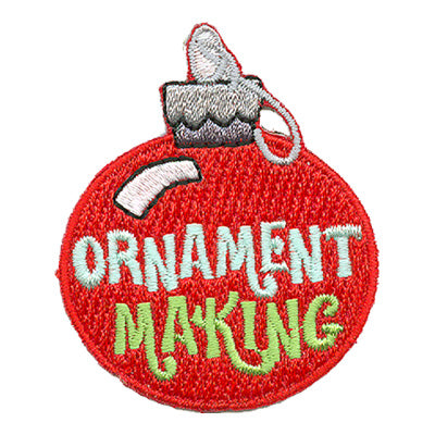 Ornament Making Patch