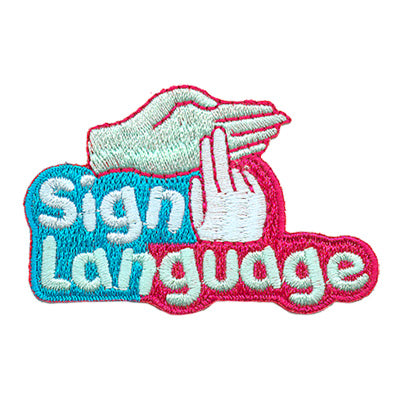 Sign Language Patch – Basics Clothing Store