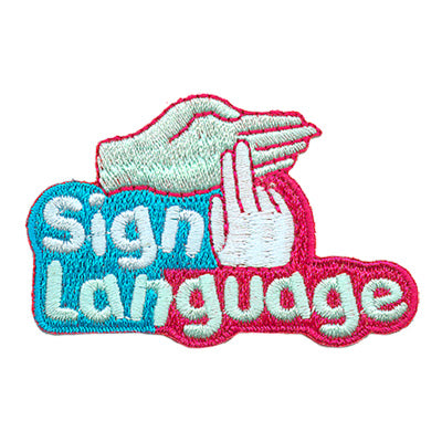 Sign Language Patch