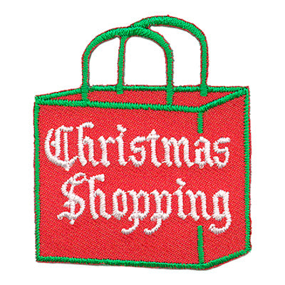 12 Pieces-Christmas Shopping Patch-Free shipping
