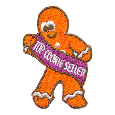 12 Pieces-Top Cookie Seller Patch-Free shipping