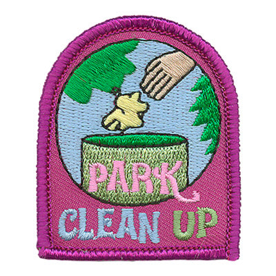 12 Pieces-Park Clean Up Patch-Free shipping