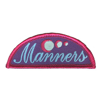 12 Pieces-Manners Patch-Free shipping