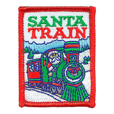 12 Pieces-Santa Train Patch-Free shipping