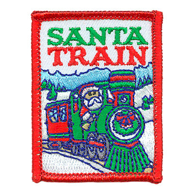 Parche de tren de Santa Claus 