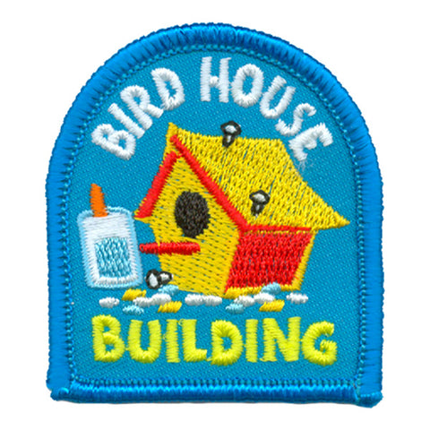 12 Pieces - Bird House Building Patch - Free Shipping