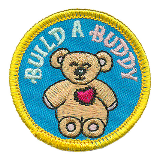 12 Pieces - Build A Buddy Patch - Free Shipping