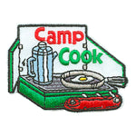 12 Pieces-Camp Cook Patch-Free Shipping