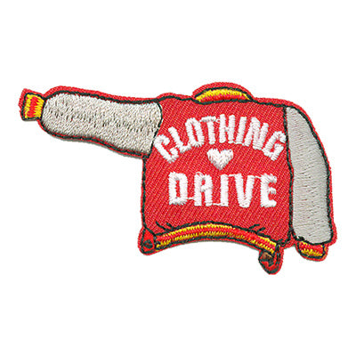 12 Pieces-Clothing Drive - Jacket Patch-Free shipping