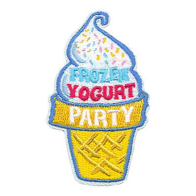 Frozen Yogurt Party Patch