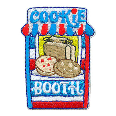 12 Pieces-Cookie Booth Patch-Free shipping