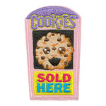 12 Pieces-Cookies Sold Here Patch-Free shipping