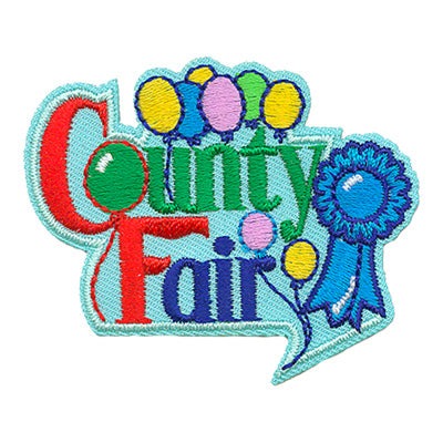 12 Pieces-County Fair Patch-Free shipping