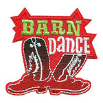 12 Pieces-Barn Dance Patch-Free shipping