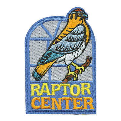 12 Pieces - Raptor Center Patch - Free Shipping