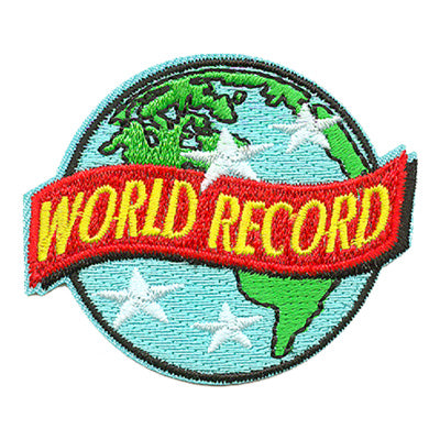 12 Pieces-World Record Patch-Free shipping