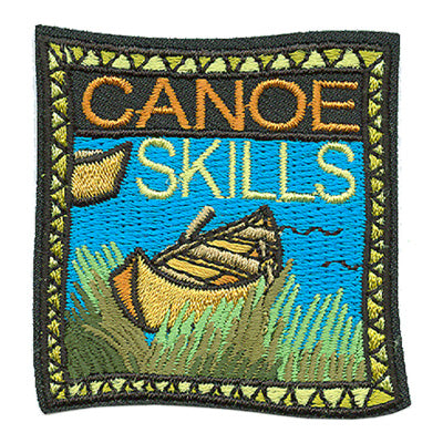 12 Pieces-Canoe Skills Patch-Free shipping