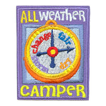12 Pieces - All Weather Camper Patch - Free shipping