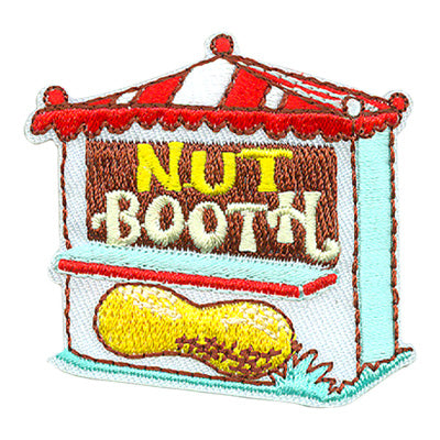 12 Pieces-Nut Booth Patch-Free shipping