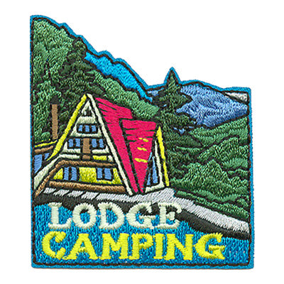 12 Pieces-Lodge Camping Patch-Free shipping