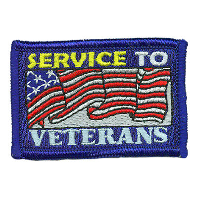 Service To Veterans Patch