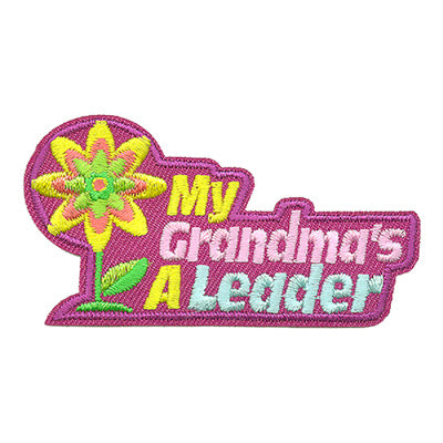 12 Pieces-My Grandma's A Leader Patch-Free shipping