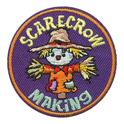 12 Pieces - Scarecrow Making Patch - Free Shipping