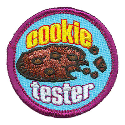 12 Pieces-Cookie Tester Patch-Free shipping