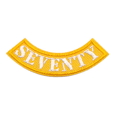 Seventy Miles Rocker Patch