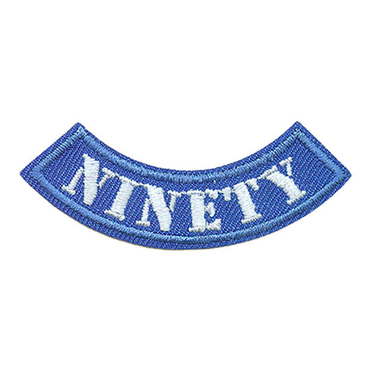 Ninety Miles Rocker Patch - 3524