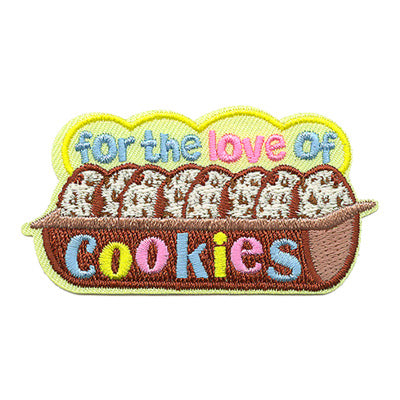 12 Pieces-For The Love Of Cookies Patch-Free shipping