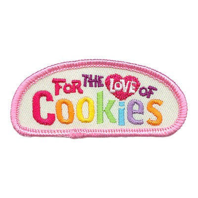 12 Pieces-For The Love Of Cookies Patch-Free shipping