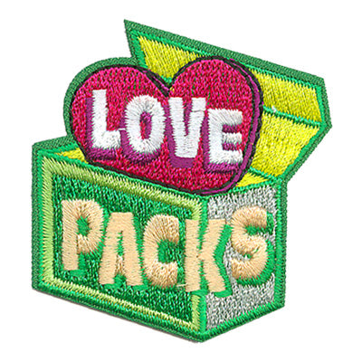 12 Pieces-Love Packs Patch-Free shipping