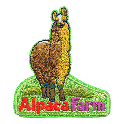 12 Pieces-Alpaca Farm Patch-Free shipping