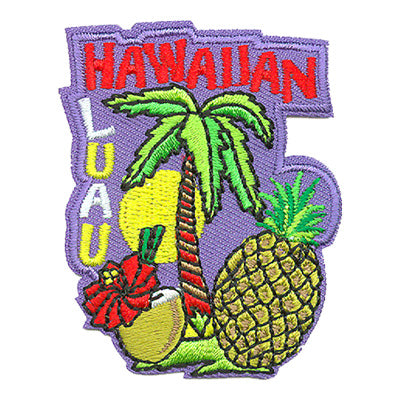 12 Pieces-Hawaiian Luau Patch-Free shipping