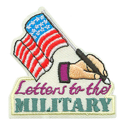 Letters To The Military Patch
