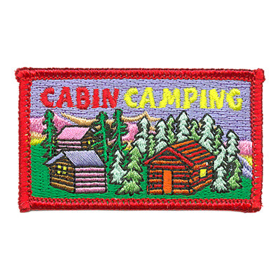 12 Pieces-Cabin Camping Patch-Free shipping