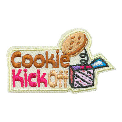 12 Pieces-Cookie Kick Off Patch-Free shipping