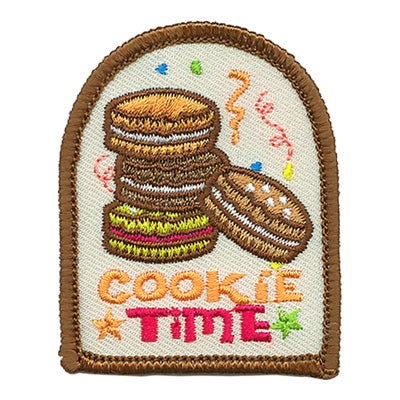 12 Pieces-Cookie Time Patch-Free shipping