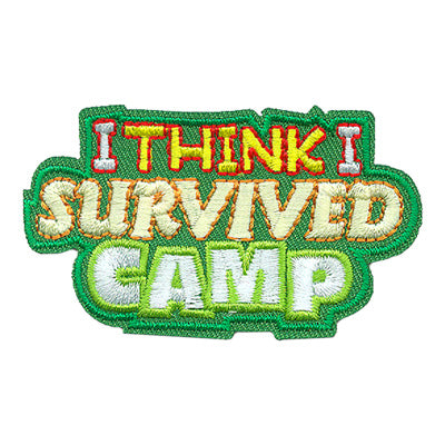 I Think I Survived Camp Patch