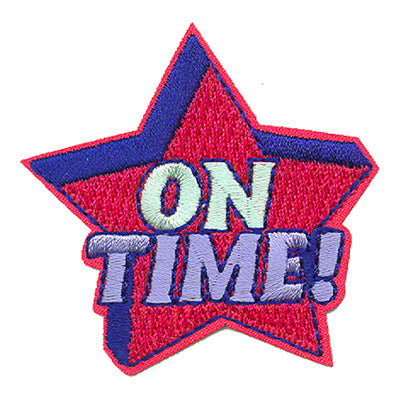 On Time (Star) Patch