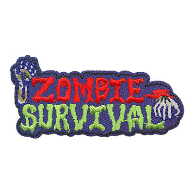 12 Pieces -Zombie Survival Patch - Free Shipping