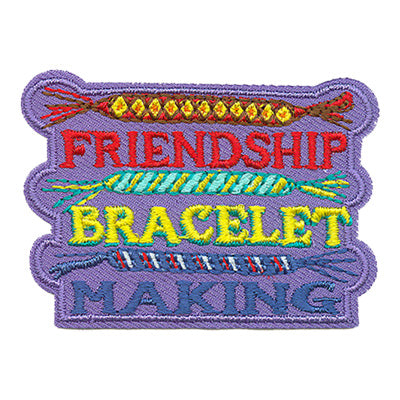 12 Pieces- Friendship Bracelet Patch-Free Shipping