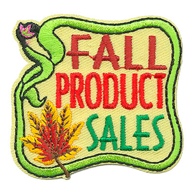 Fall Product Sales Patch