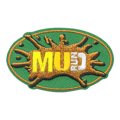 12 Pieces-Mud Run Patch-Free shipping