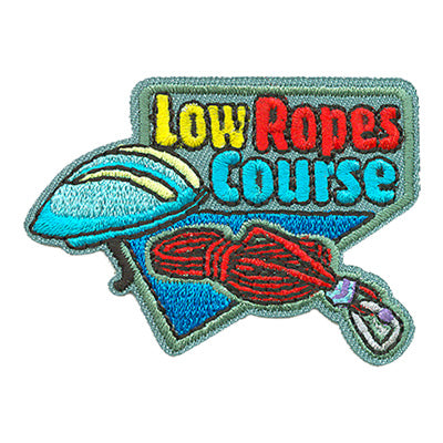 12 Pieces-Low Ropes Course Patch-Free shipping